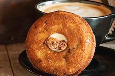 RICHTER coffee and doughnut