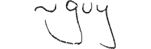Guy's signature